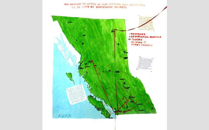 Flesh Mapping | Reservations map, 2008